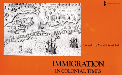 Immigration in Colonial Times