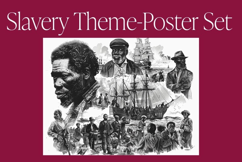 Slavery Theme-Poster Set